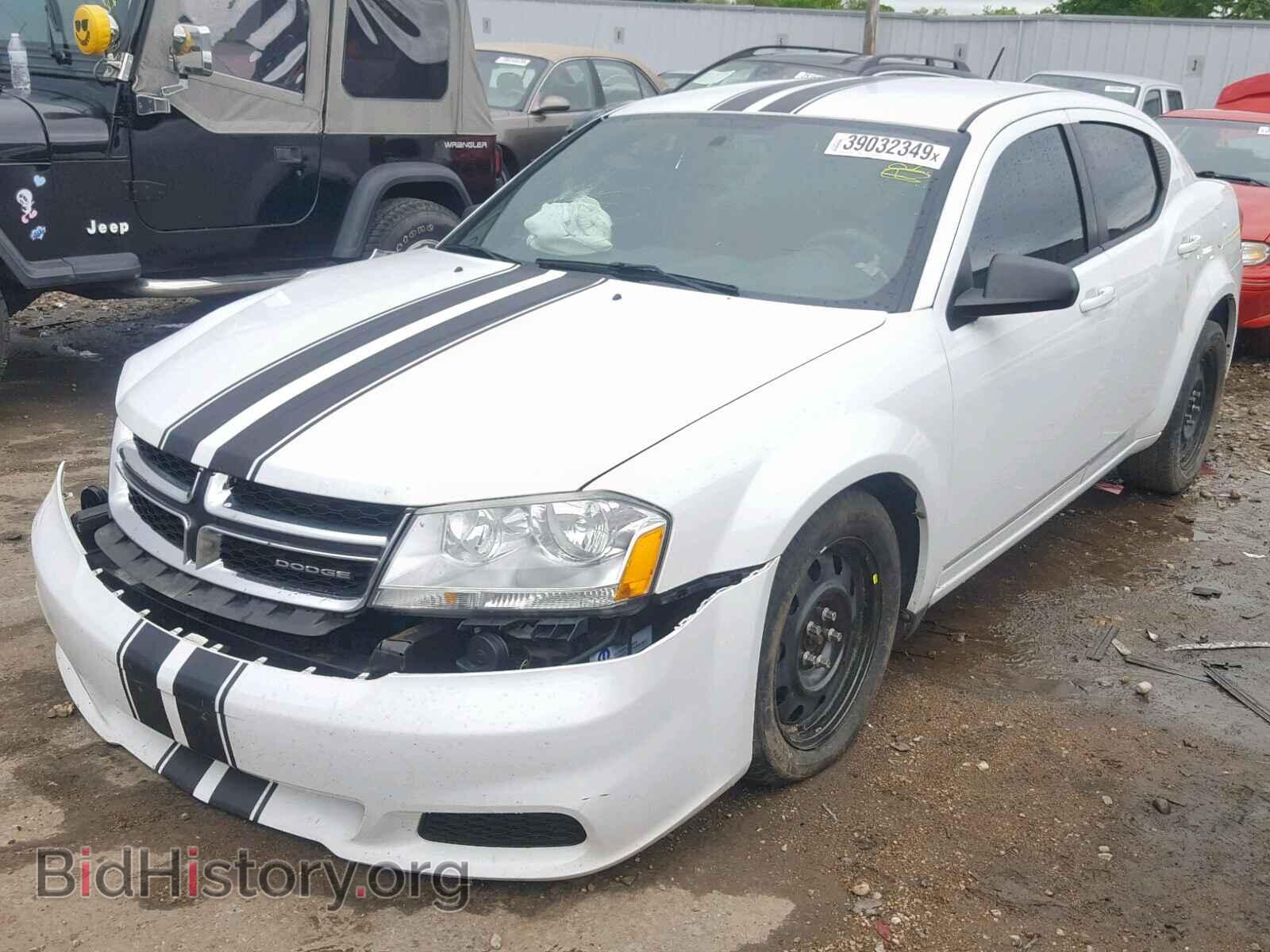 2012 DODGE AVENGER - VIN: 1C3CDZAB7CN118256 - Фото 2