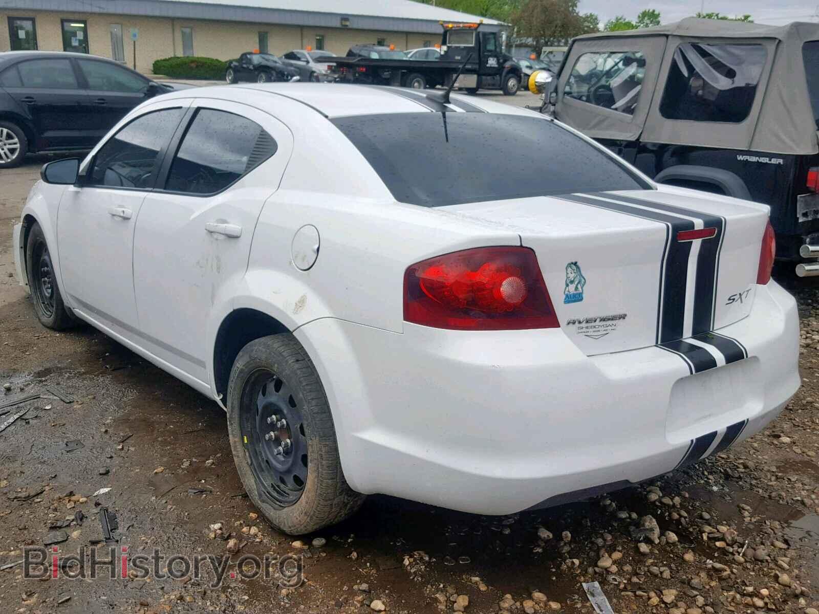 2012 DODGE AVENGER - VIN: 1C3CDZAB7CN118256 - Фото 3