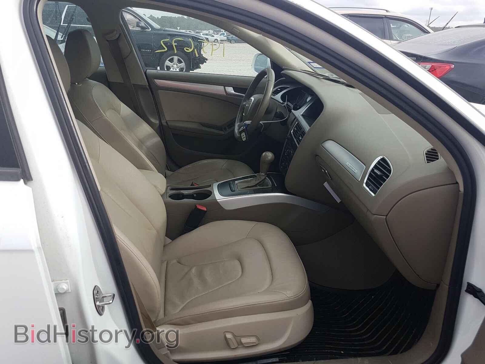 2012 AUDI A4 - VIN: WAUBFAFL8CA093909 - Photo 5