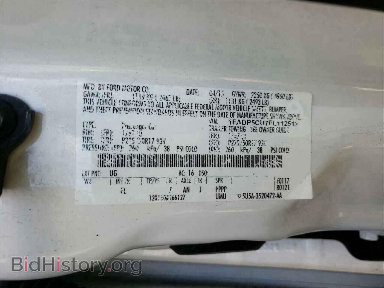 2015 FORD CMAX - VIN: 1FADP5CU7FL112512 - Фото 10