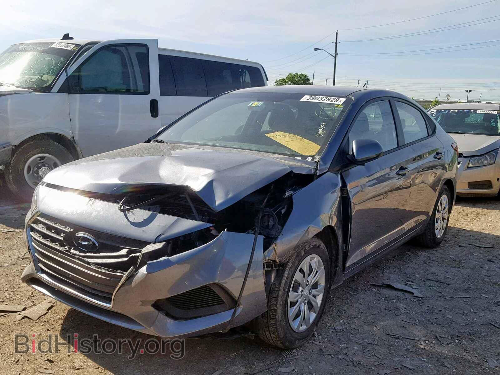 2018 HYUNDAI ACCENT - VIN: 3KPC24A37JE007866 - Фото 2
