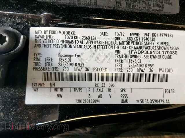 2013 FORD FOCUS - VIN: 1FADP3L91DL170080 - Фото 10