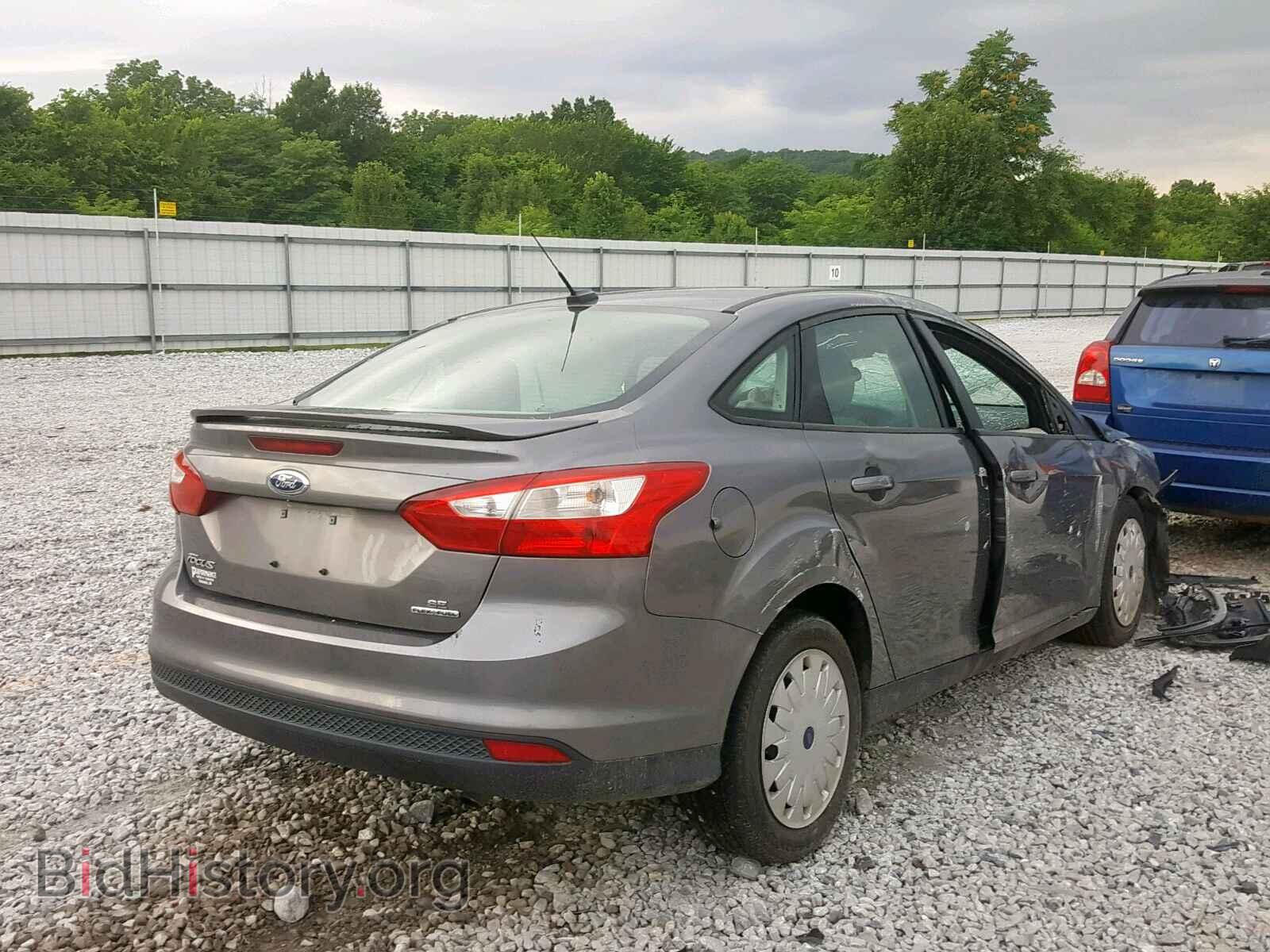 2014 FORD FOCUS SE - VIN: 1FADP3F28EL376335 - Фото 4