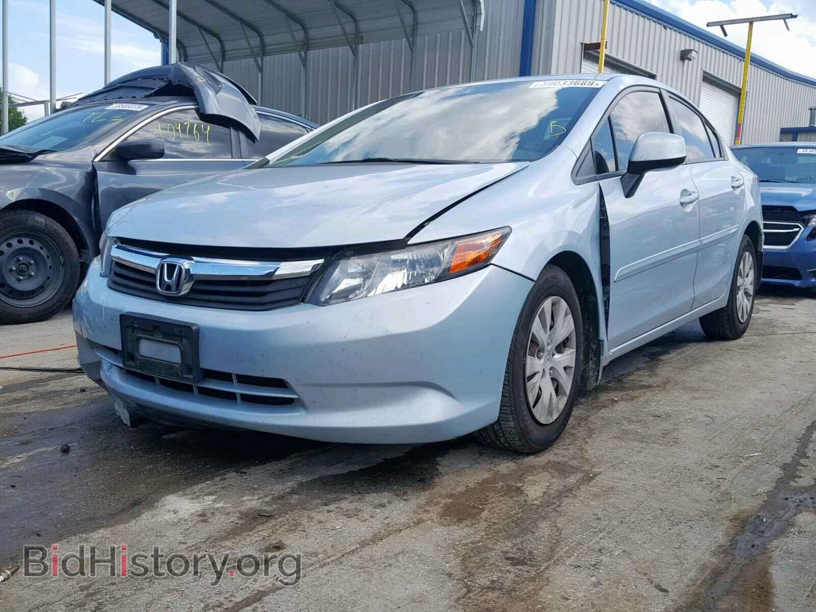 2012 HONDA CIVIC LX - VIN: JHMFB2F54CS002621 - Фото 2