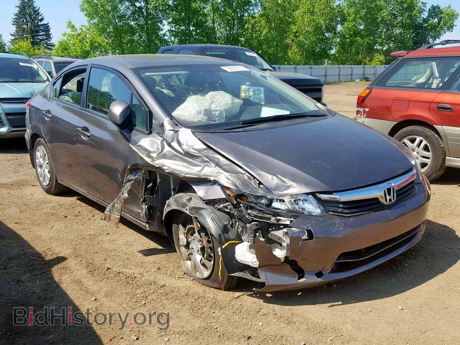 Фотография 19XFB2F50CE107712 - HONDA CIVIC LX 2012