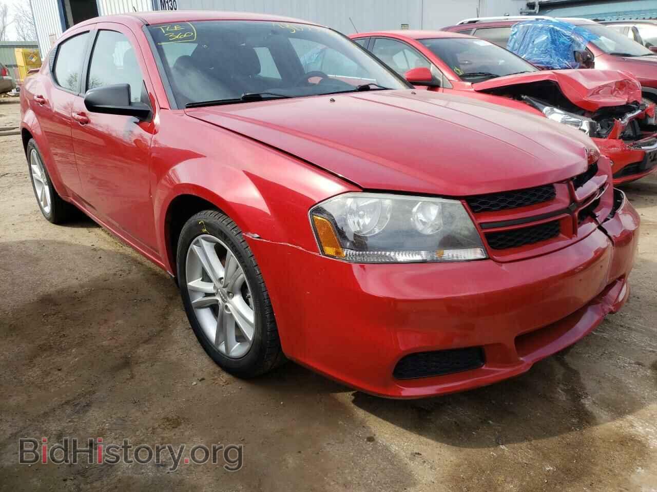 Фотография 1C3CDZAG2EN133200 - DODGE AVENGER 2014