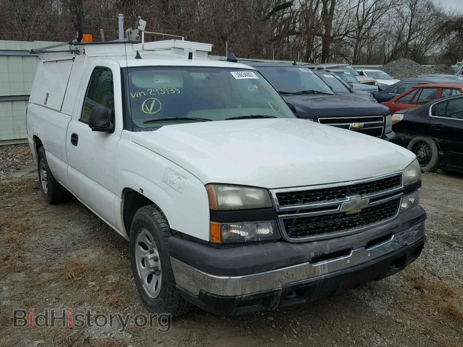 Фотография 1GCEC14X26Z293933 - CHEVROLET SILVERADO 2006