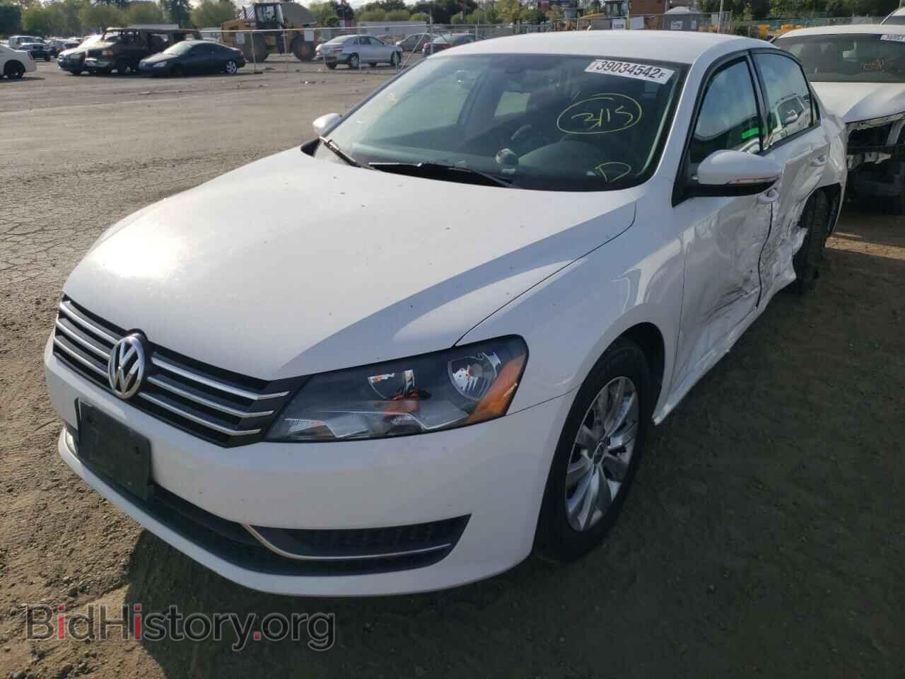 2012 VOLKSWAGEN PASSAT - VIN: 1VWAP7A31CC102716 - Фото 2