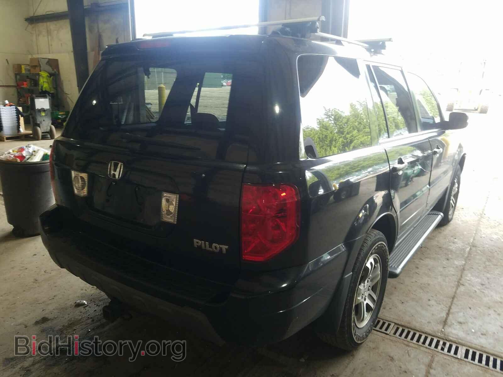 2005 HONDA PILOT - VIN: 2HKYF18775H545194 - Фото 4