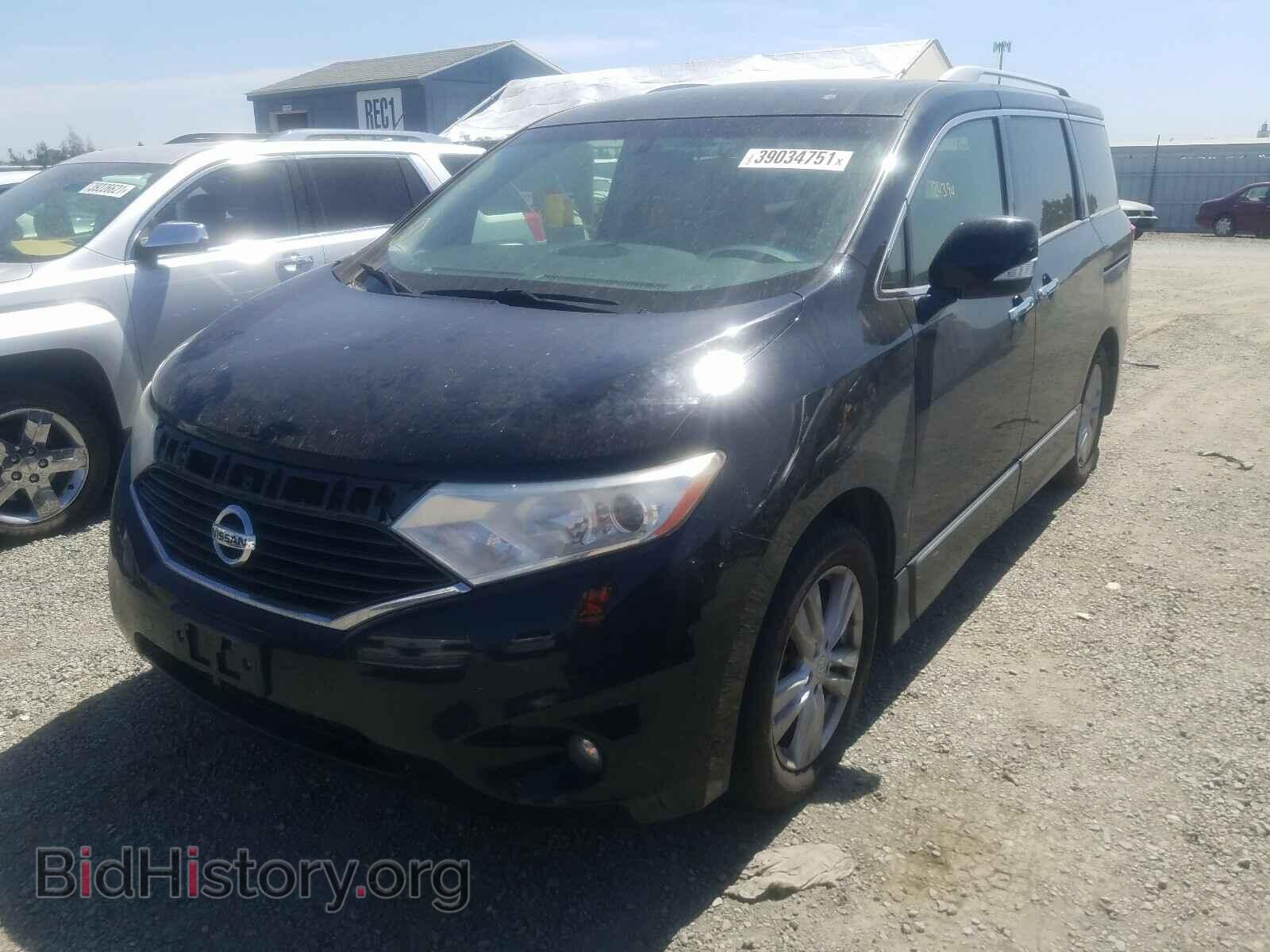 2012 NISSAN QUEST - VIN: JN8AE2KP7C9043217 - Фото 2