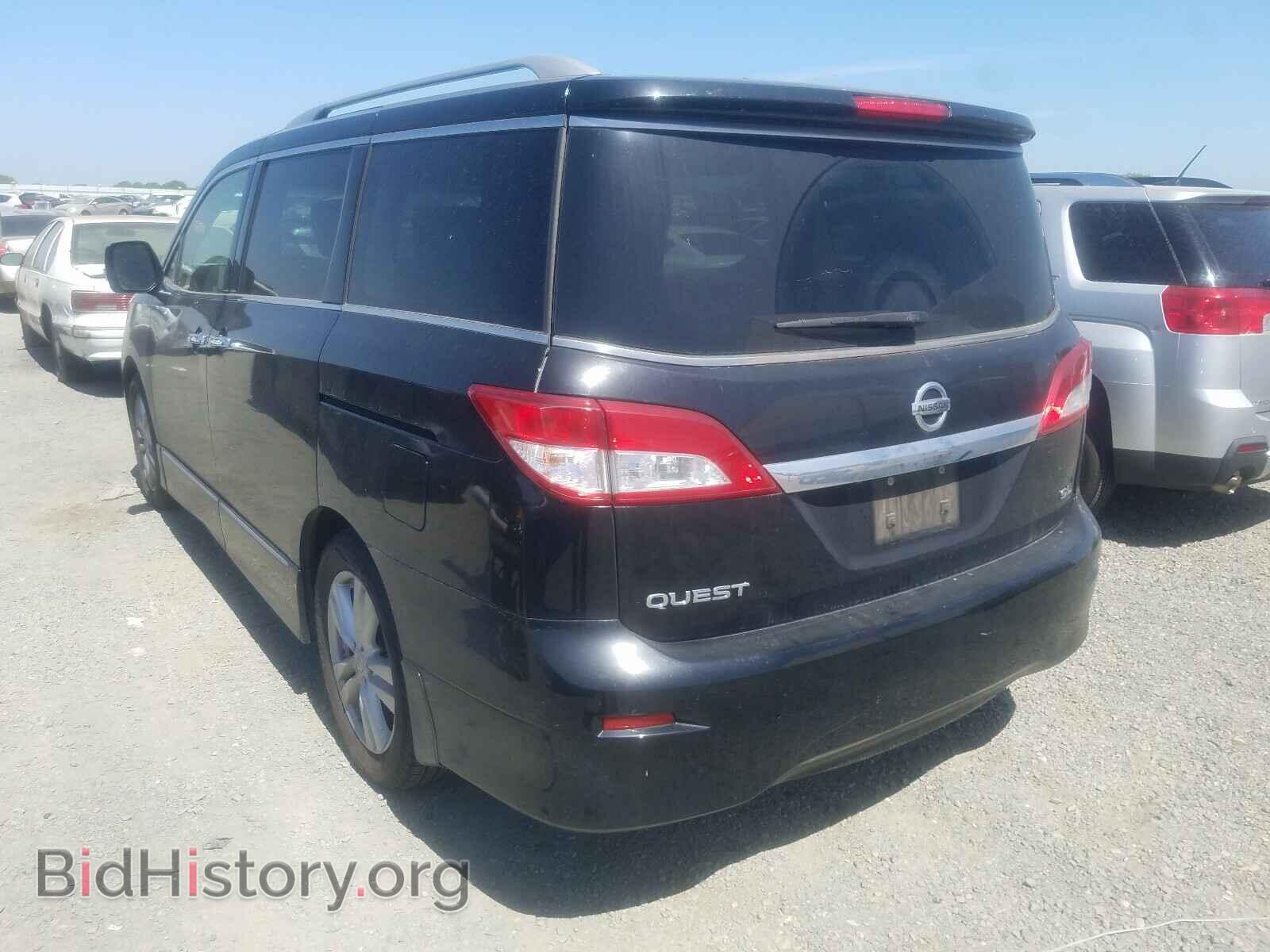 2012 NISSAN QUEST - VIN: JN8AE2KP7C9043217 - Фото 3