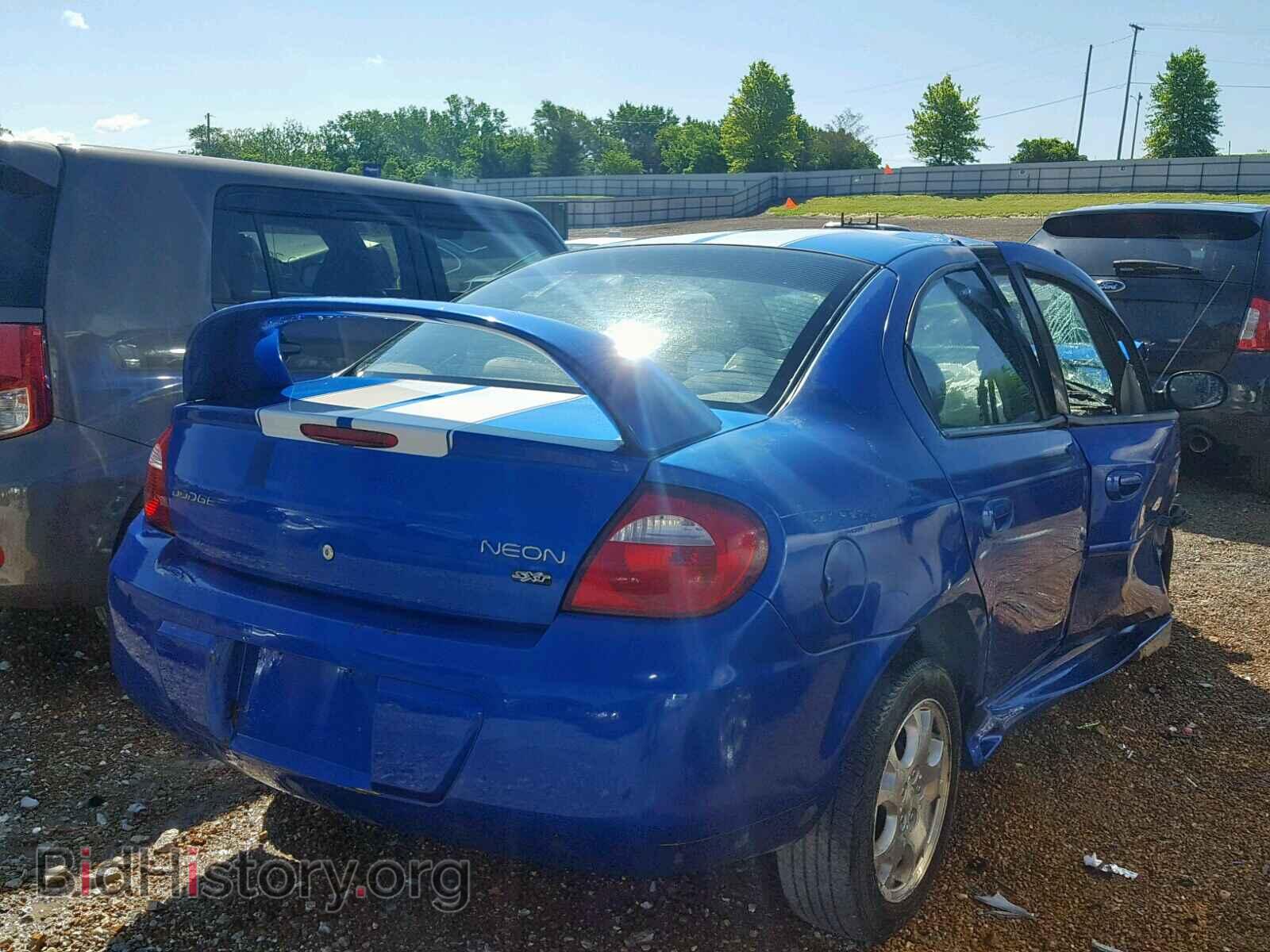 2005 DODGE NEON - VIN: 1B3ES56C75D155497 - Фото 4