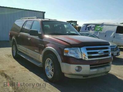 2007 Ford EXPEDITION, orange — VIN 1FMFK17577LA06720, Copart