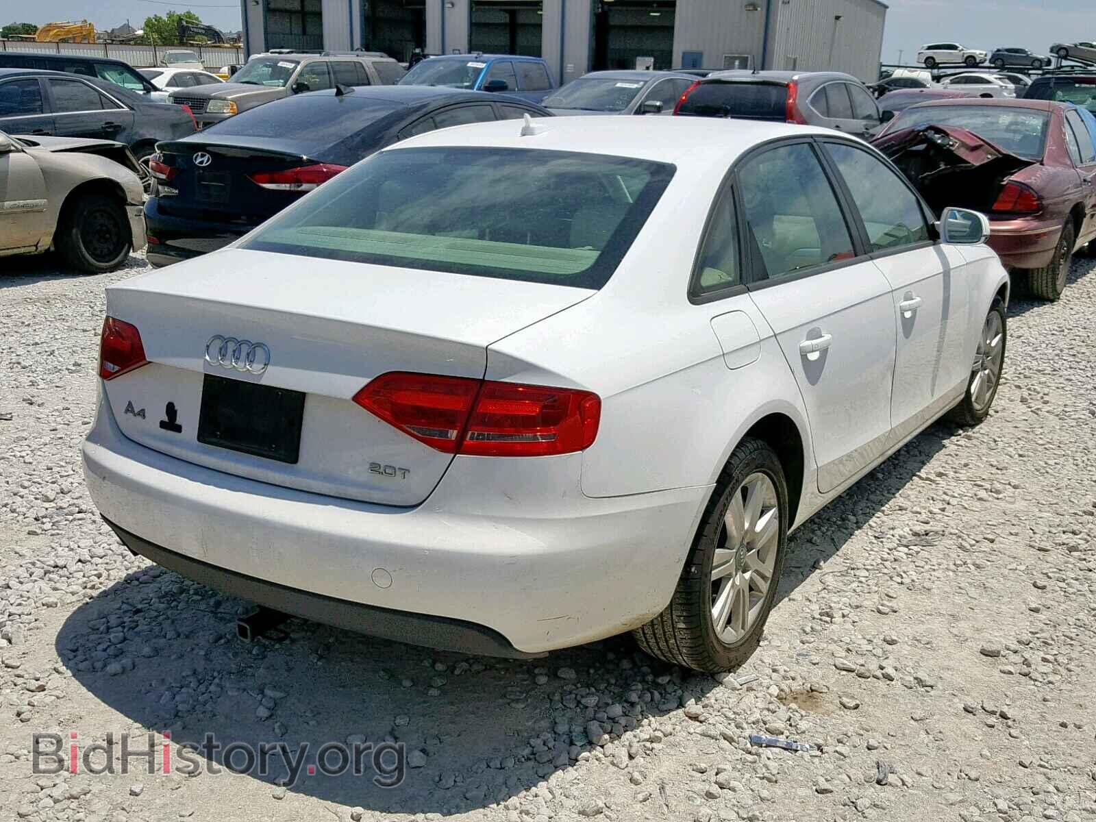 2011 AUDI A4 - VIN: WAUAFAFL2BN042361 - Фото 4