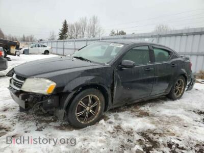 2011 Dodge AVENGER Mainstreet, black — VIN 1B3BD1FB1BN530755, Copart