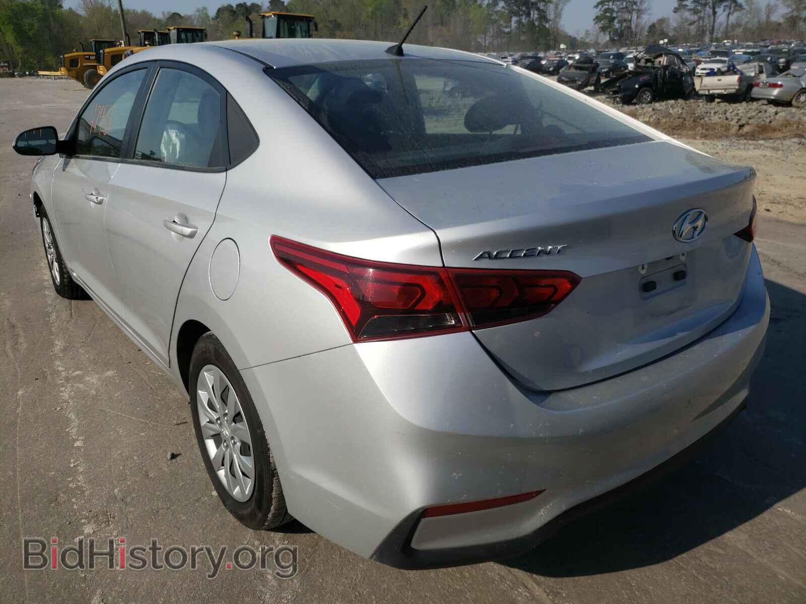2019 HYUNDAI ACCENT - VIN: 3KPC24A3XKE045786 - Фото 3