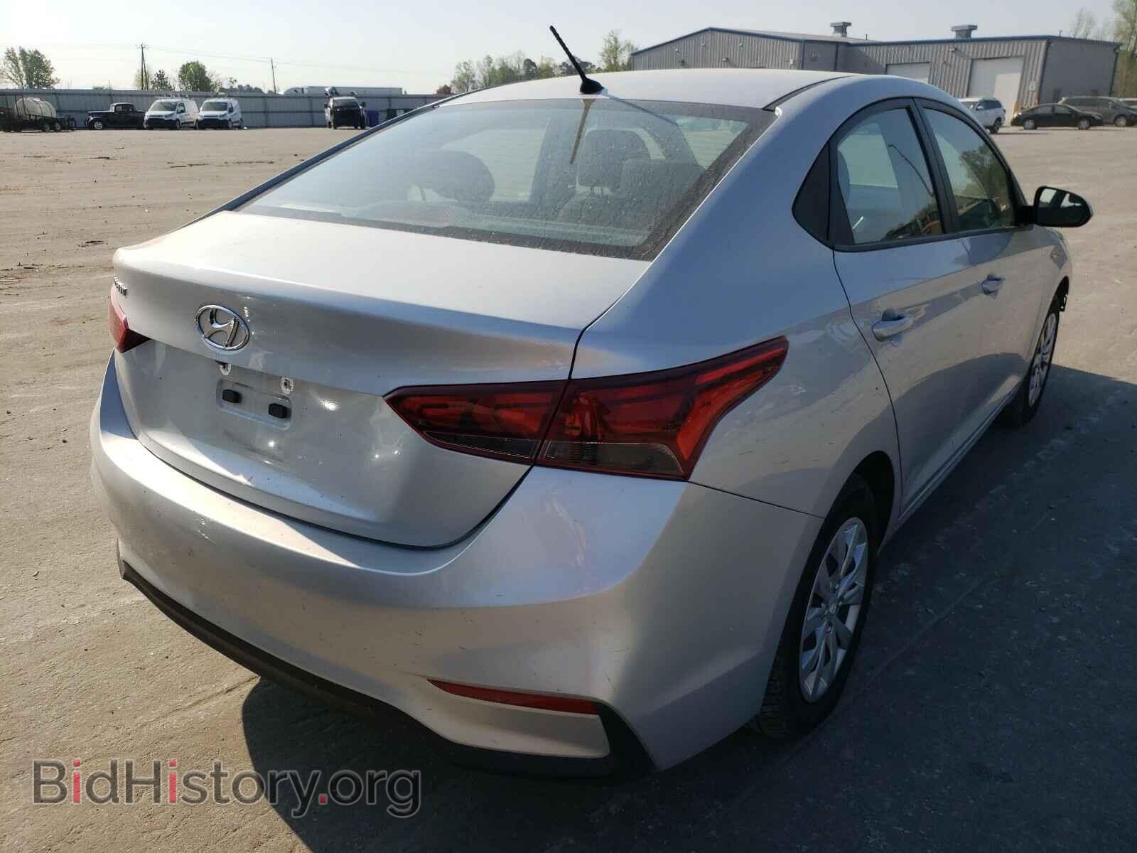2019 HYUNDAI ACCENT - VIN: 3KPC24A3XKE045786 - Фото 4
