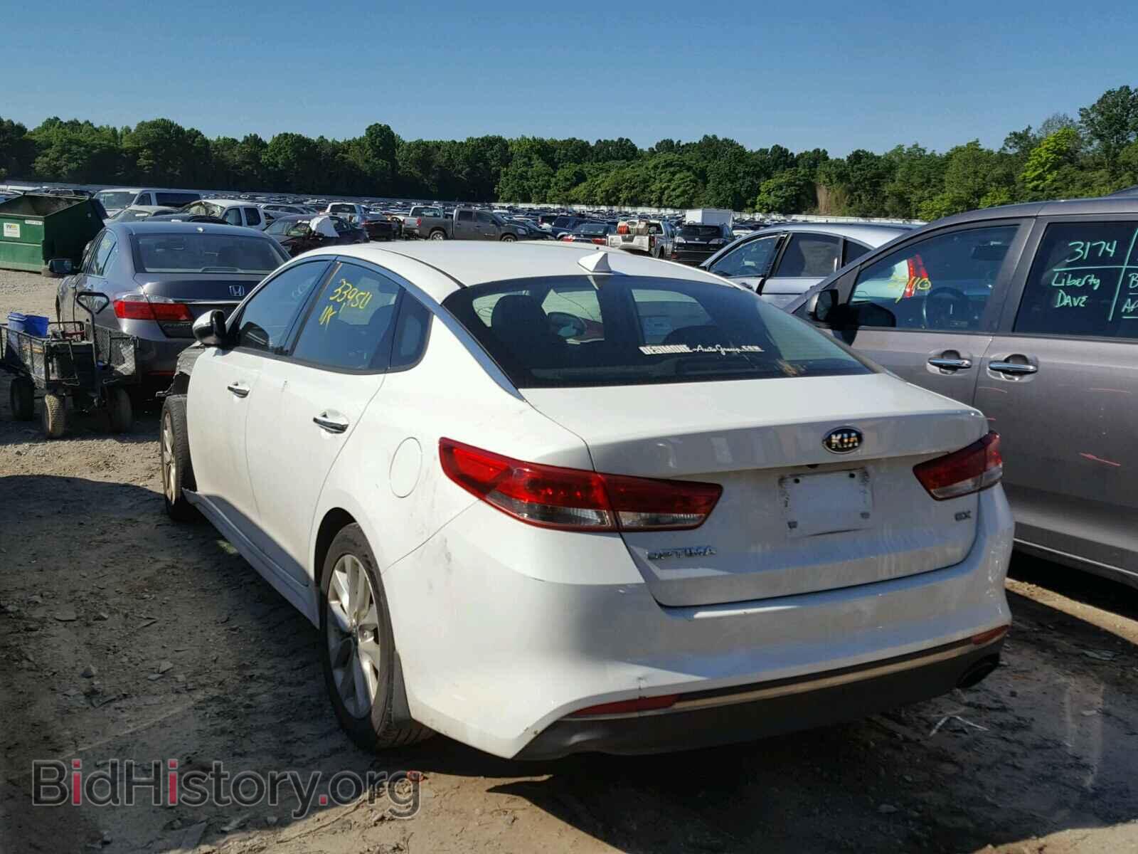 2016 KIA OPTIMA - VIN: 5XXGU4L37GG089588 - Фото 3