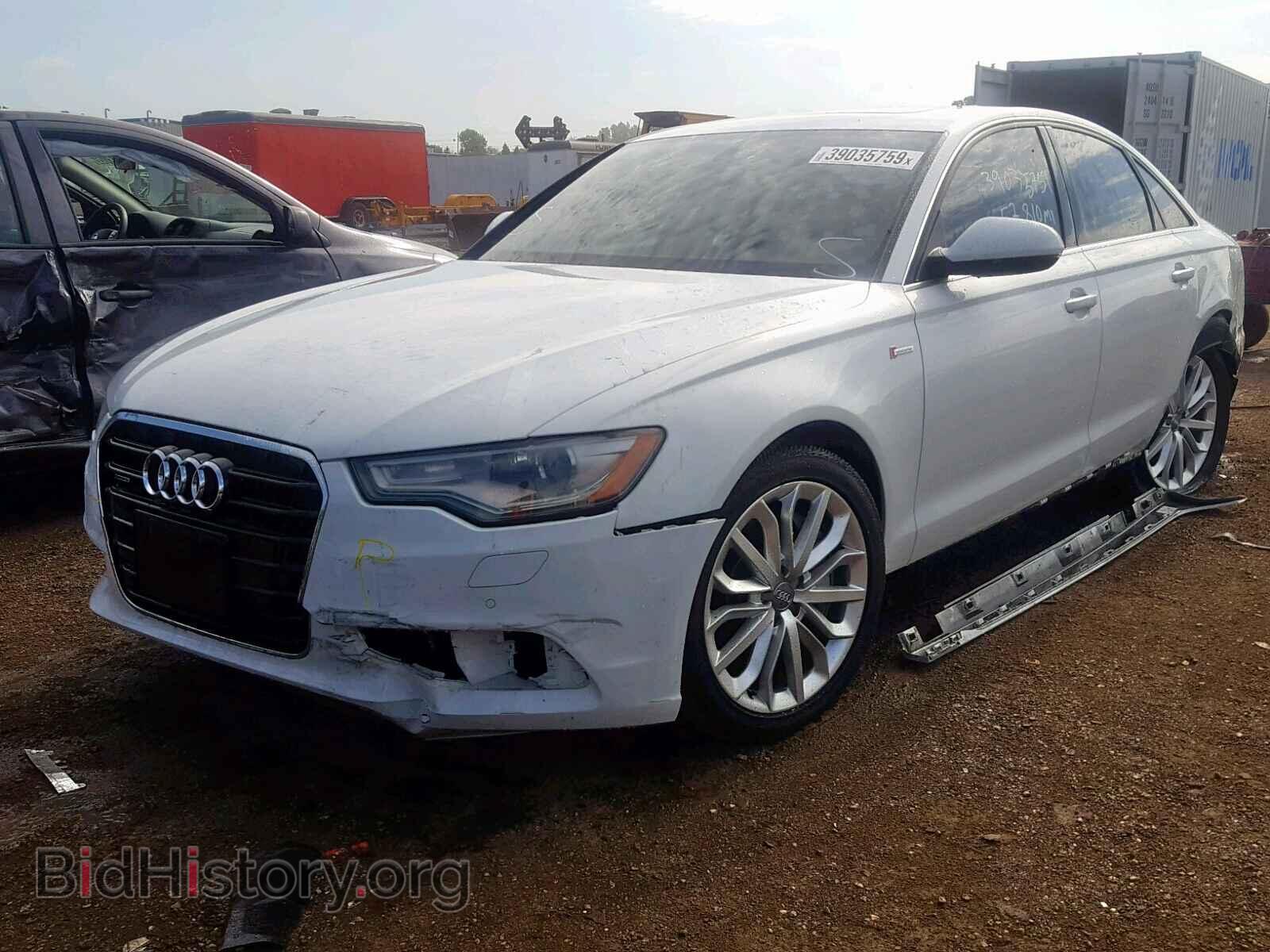 2014 AUDI A6 - VIN: WAUFGAFC8EN009551 - Photo 2