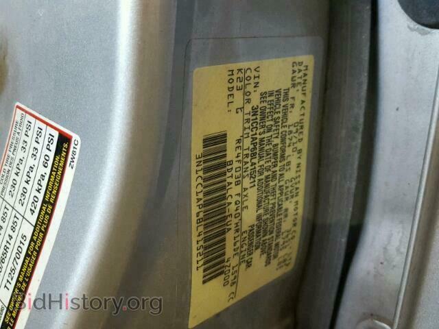 2011 NISSAN VERSA - VIN: 3N1CC1AP6BL415211 - Фото 10