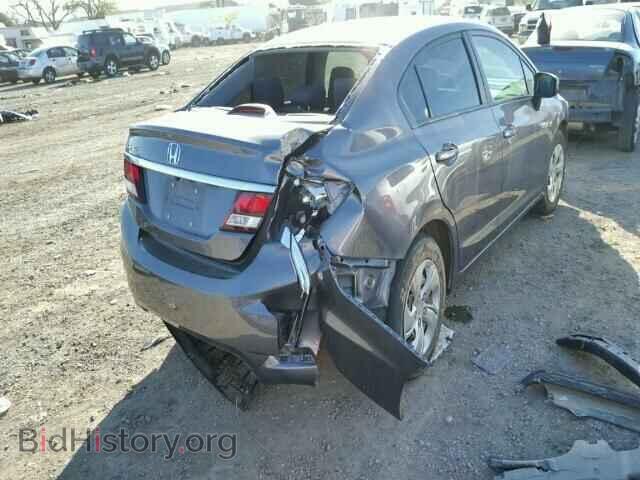 2014 HONDA CIVIC - VIN: 19XFB2F50EE221440 - Фото 4