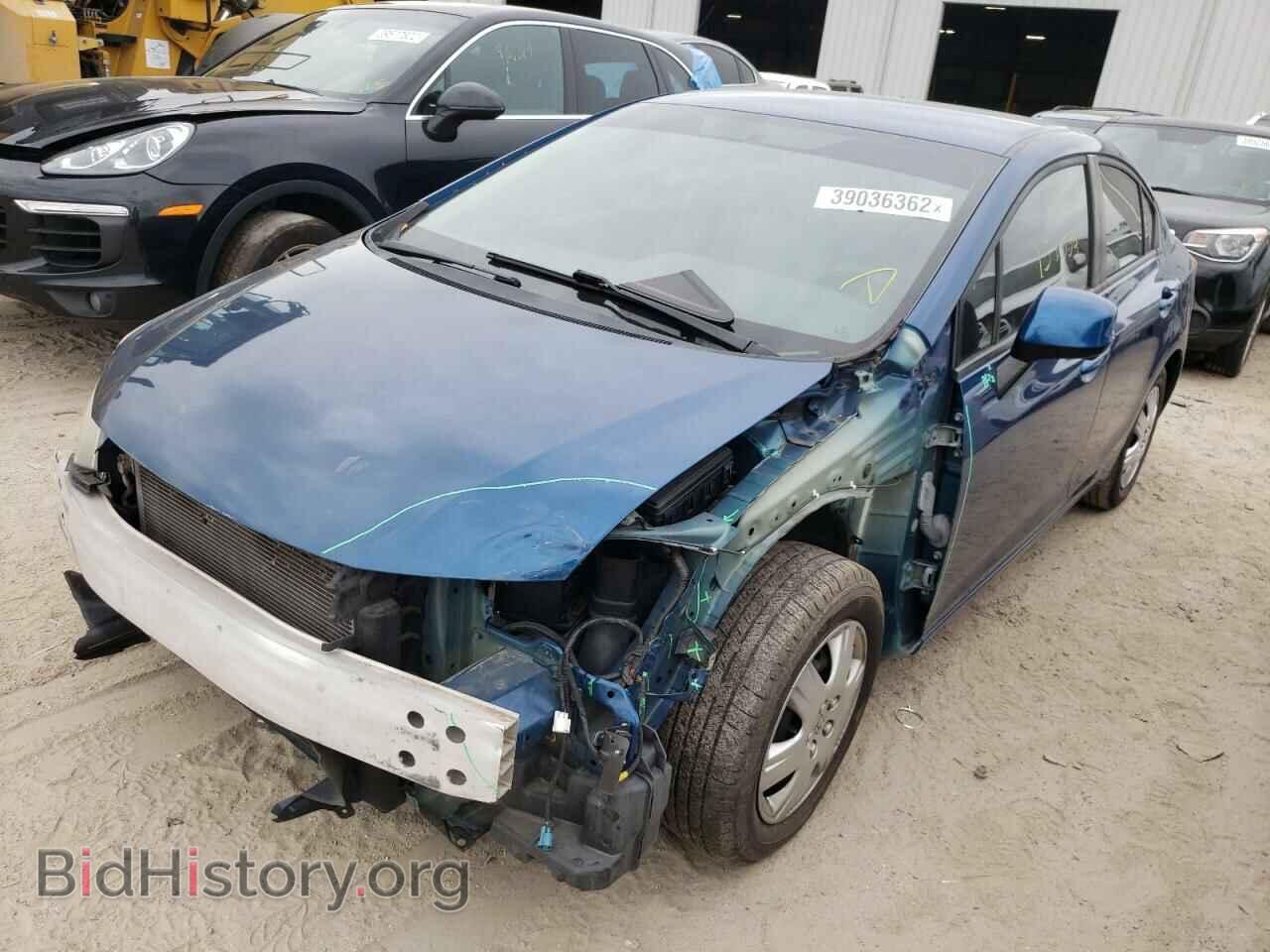 2012 HONDA CIVIC - VIN: 19XFB2F56CE083254 - Фото 2