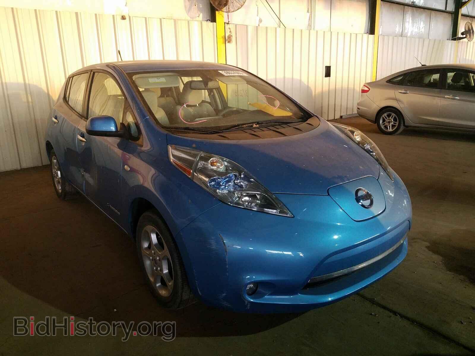 Photo JN1AZ0CP2CT024325 - NISSAN LEAF 2012