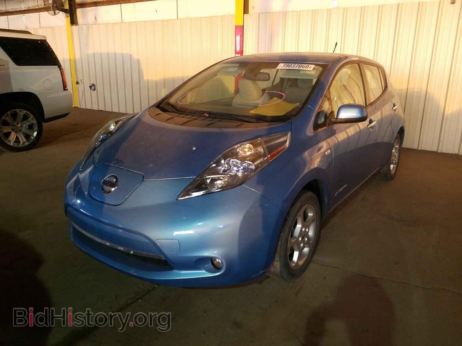 2012 NISSAN LEAF - VIN: JN1AZ0CP2CT024325 - Фото 2