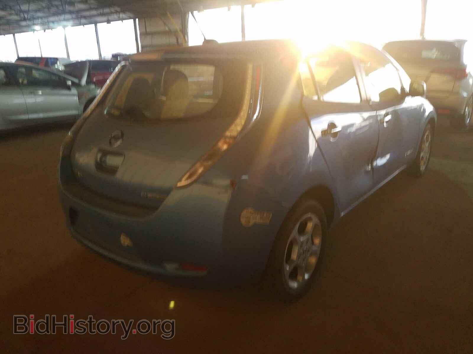 2012 NISSAN LEAF - VIN: JN1AZ0CP2CT024325 - Фото 4