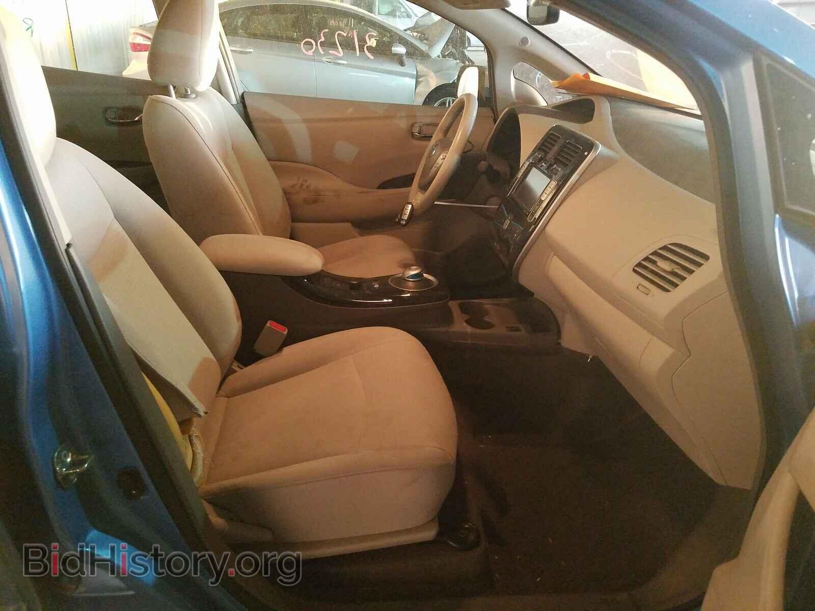2012 NISSAN LEAF - VIN: JN1AZ0CP2CT024325 - Фото 5