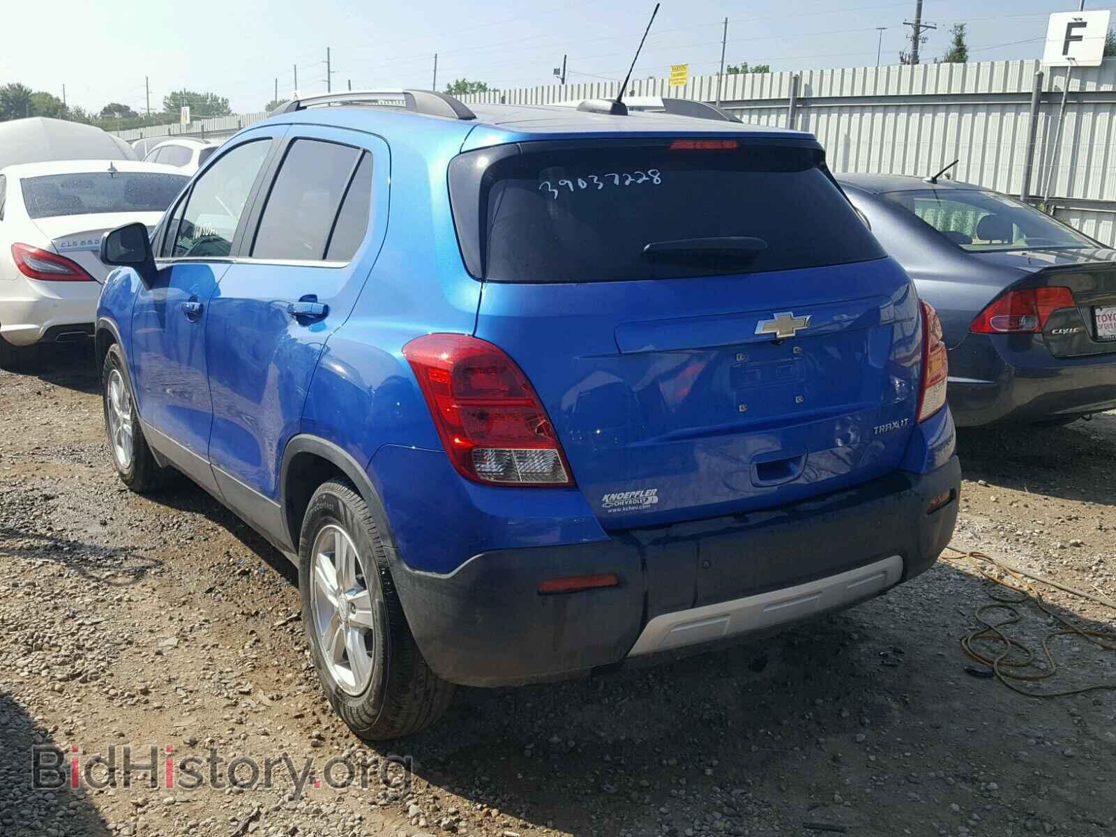 2015 CHEVROLET TRAX - VIN: KL7CJLSB3FB255875 - Фото 3