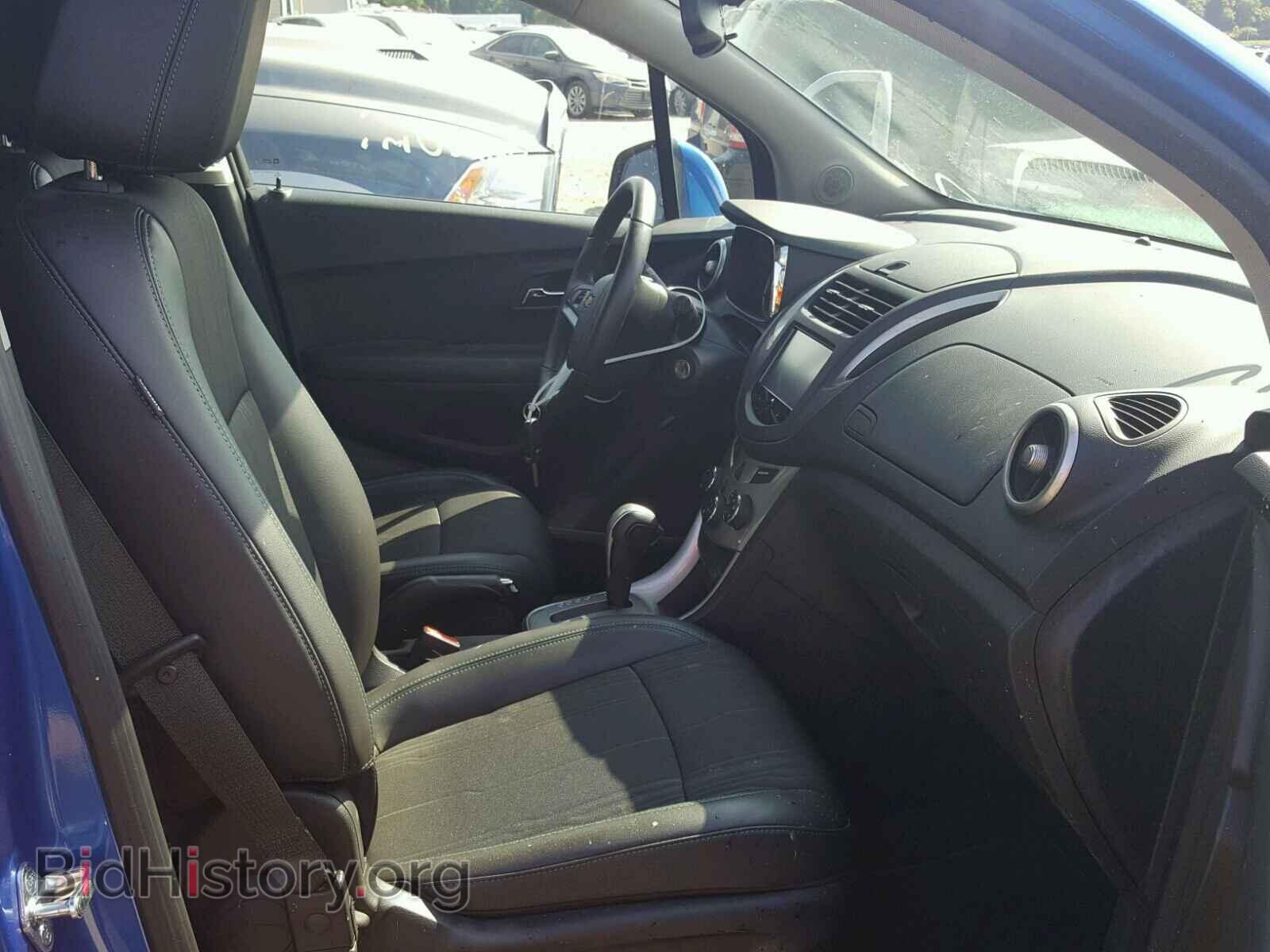 2015 CHEVROLET TRAX - VIN: KL7CJLSB3FB255875 - Фото 5
