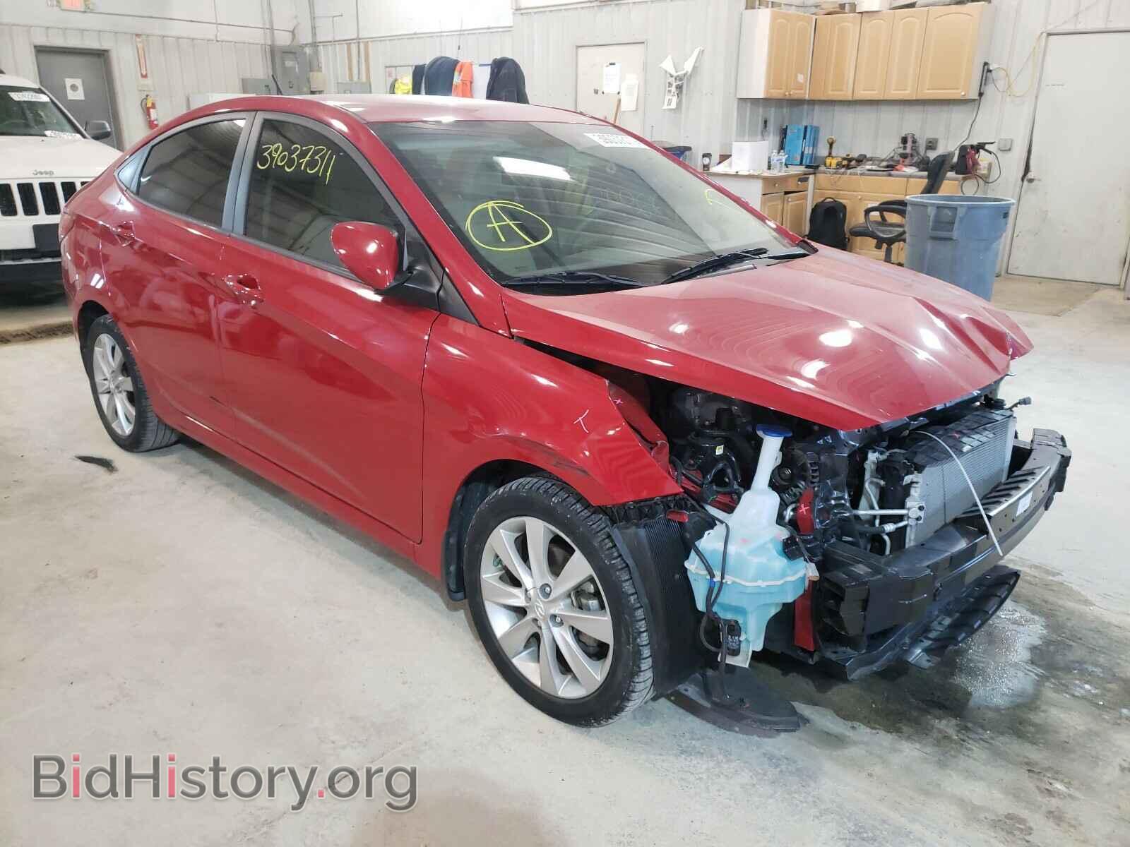Photo KMHCU4AE7CU268023 - HYUNDAI ACCENT 2012