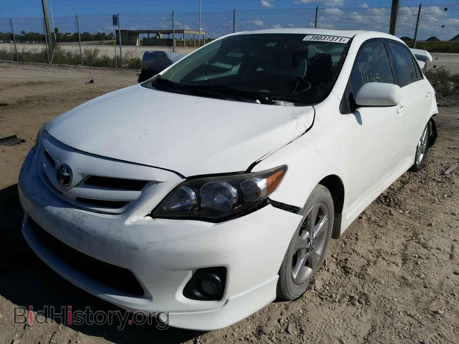 2011 TOYOTA COROLLA - VIN: 2T1BU4EEXBC706376 - Фото 2
