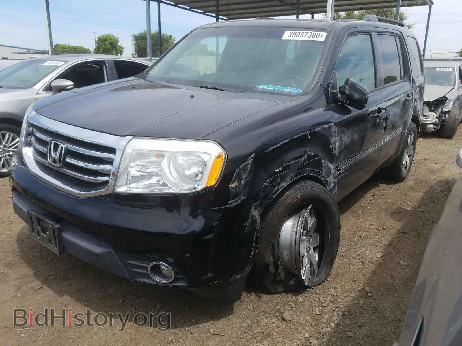 2014 HONDA PILOT - VIN: 5FNYF3H95EB016712 - Фото 2