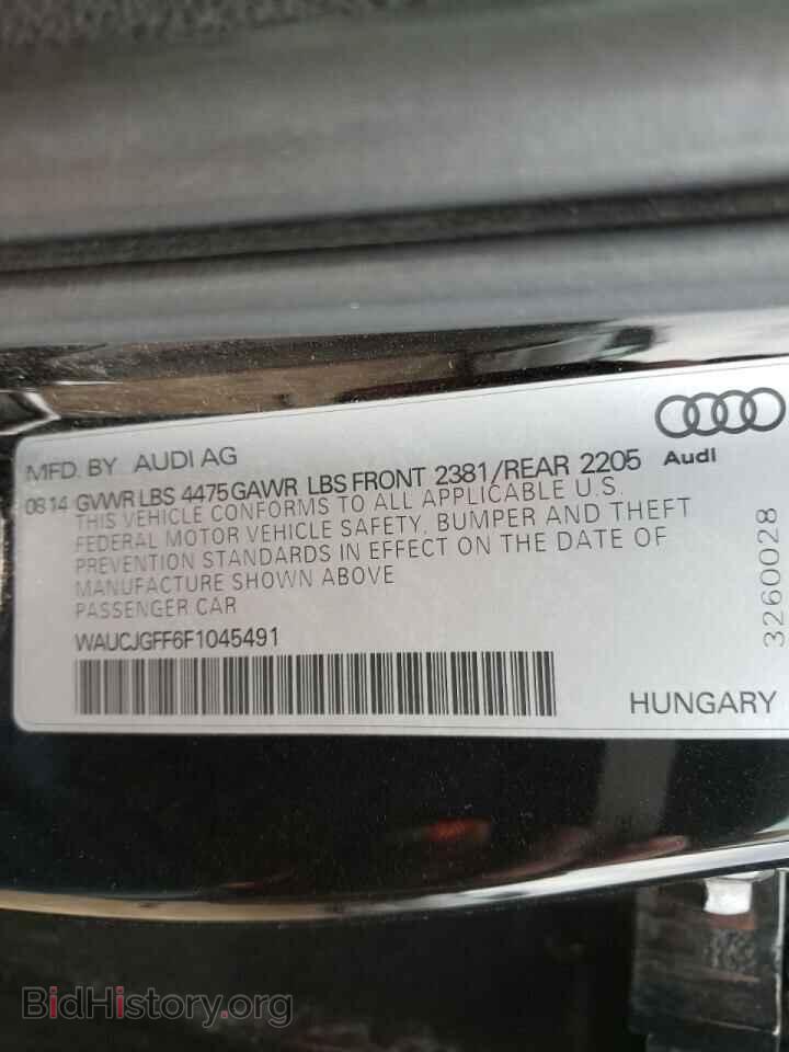2015 AUDI A3 - VIN: WAUCJGFF6F1045491 - Photo 10