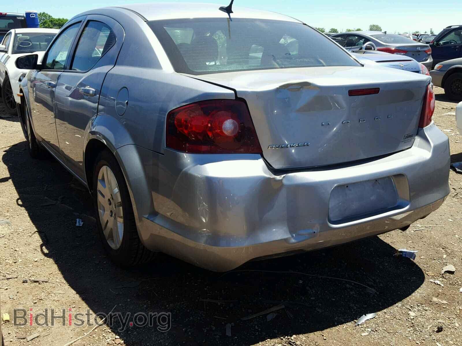 2014 DODGE AVENGER - VIN: 1C3CDZABXEN129626 - Фото 3