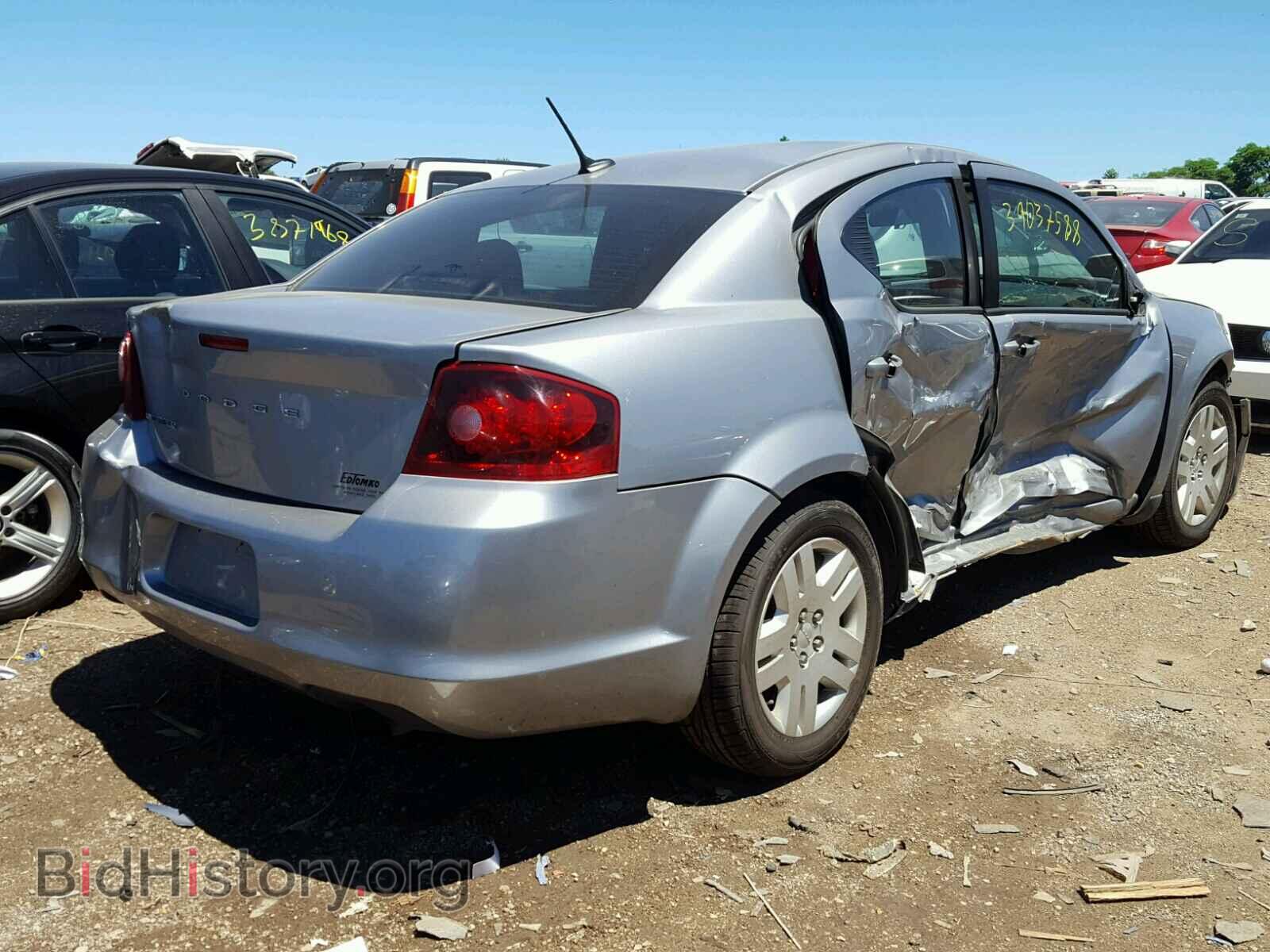 2014 DODGE AVENGER - VIN: 1C3CDZABXEN129626 - Фото 4