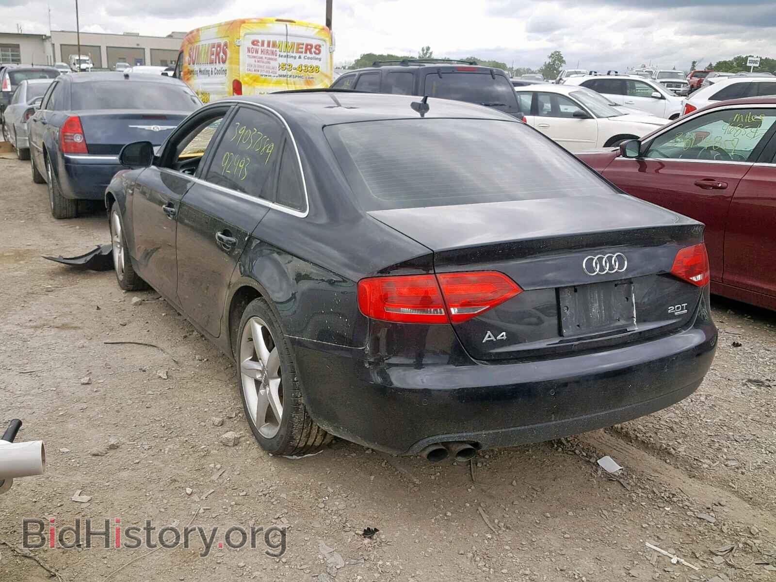 2009 AUDI A4 - VIN: WAUMF78KX9N045605 - Фото 3