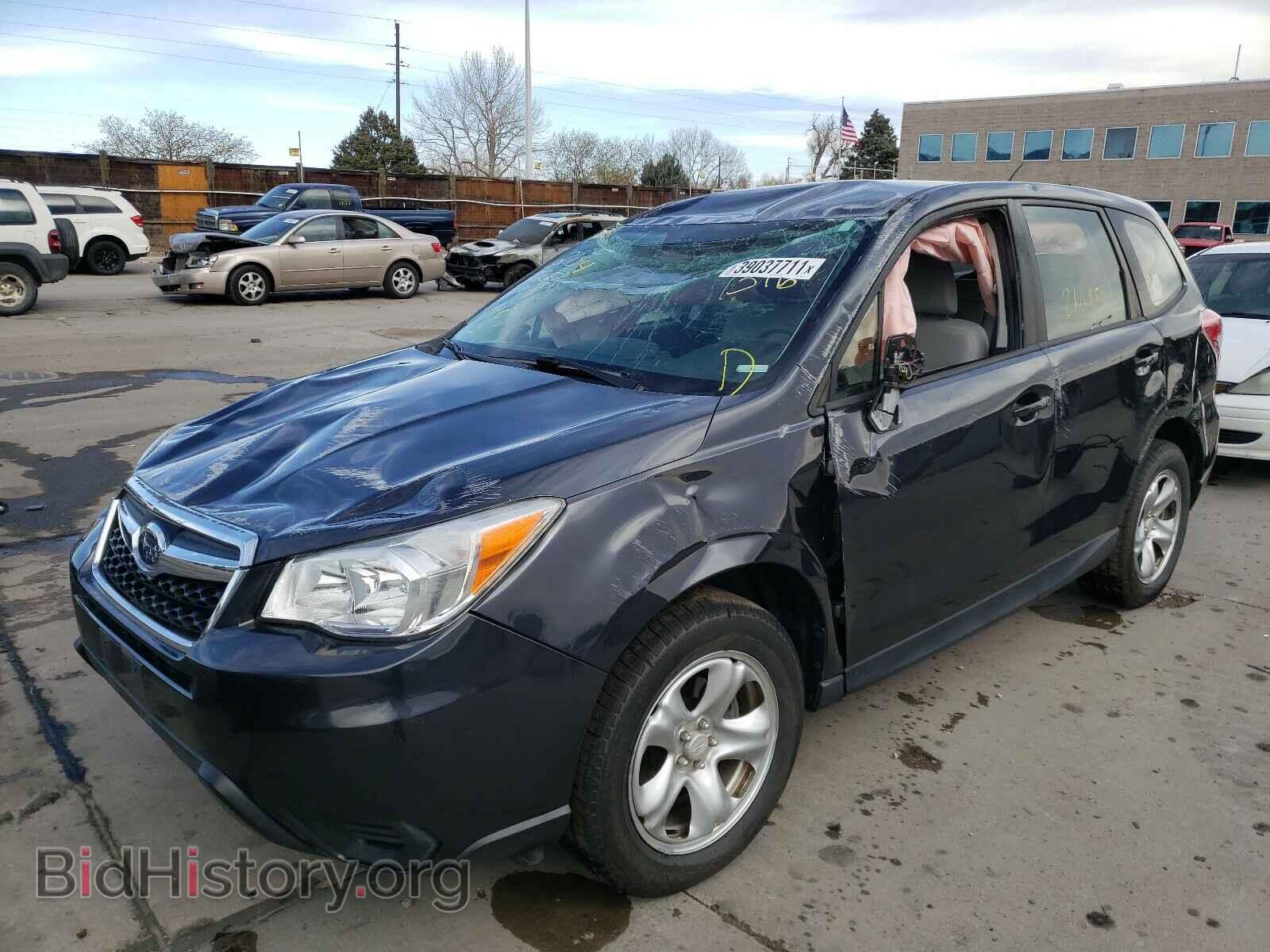 2015 SUBARU FORESTER - VIN: JF2SJAAC5FG540210 - Фото 2