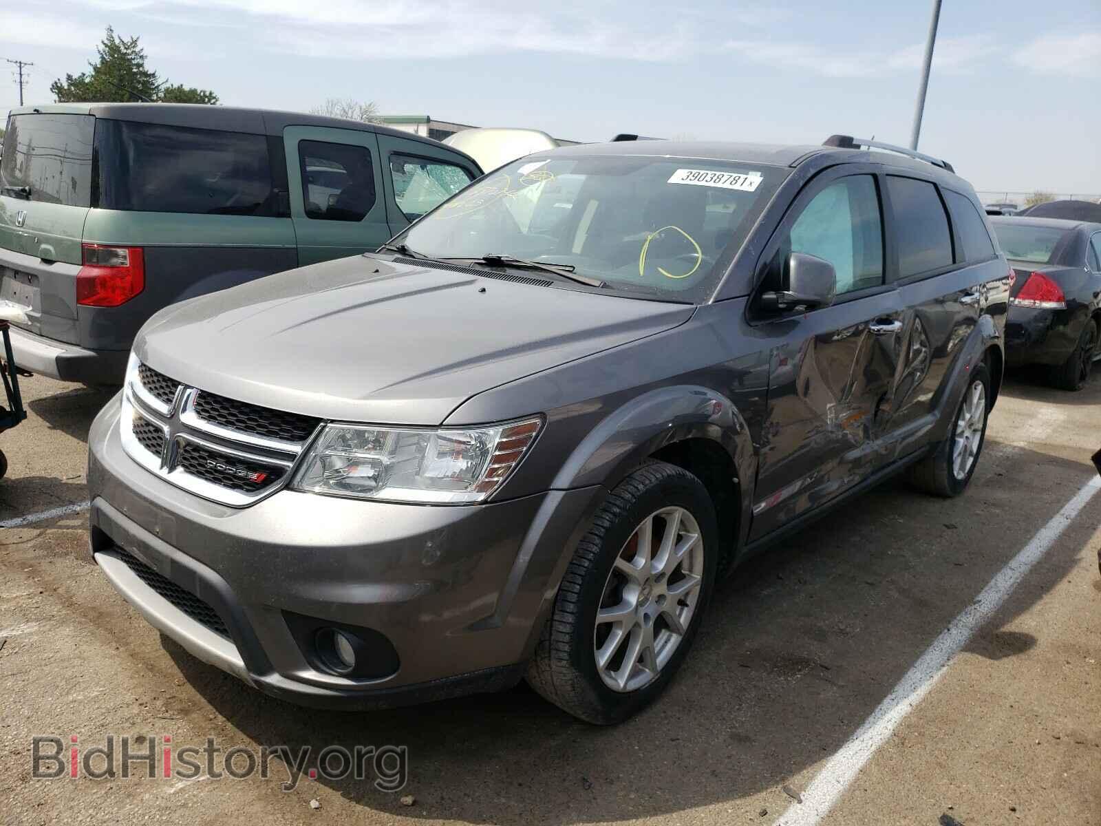 2013 DODGE JOURNEY - VIN: 3C4PDCDG3DT569686 - Фото 2