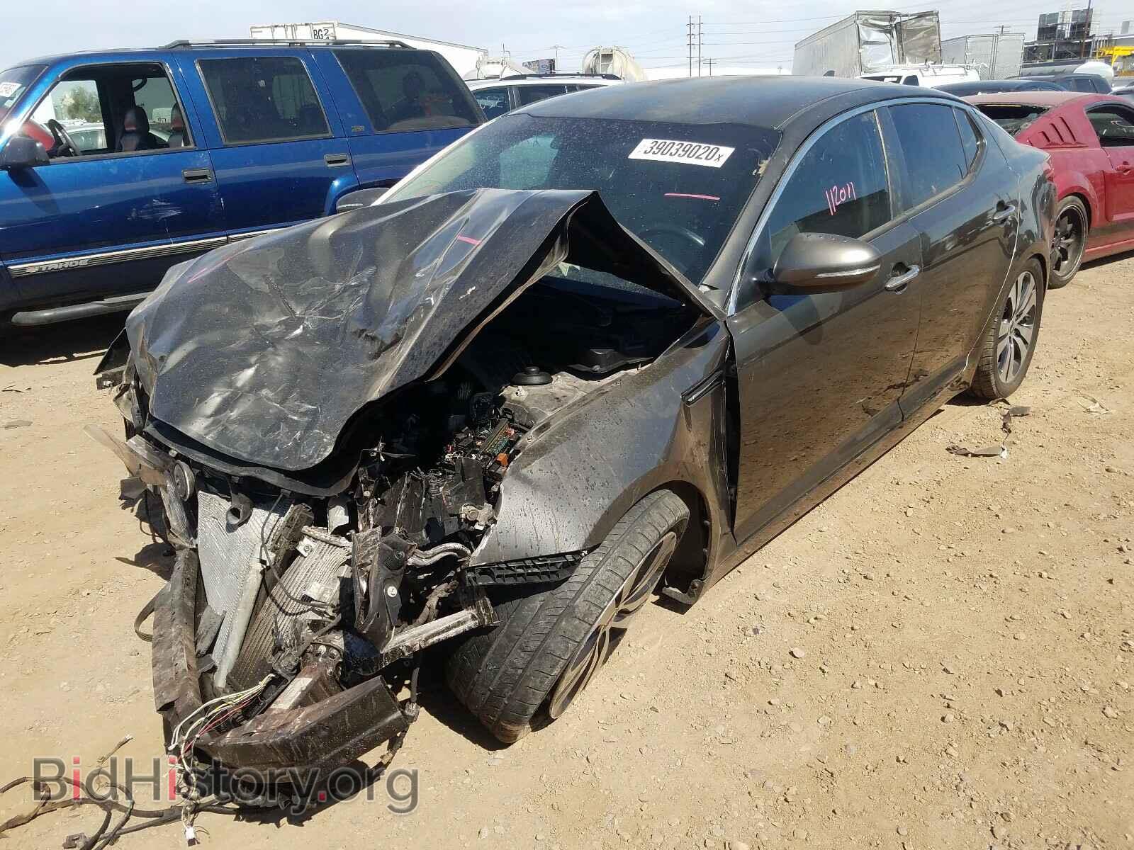 2011 KIA OPTIMA - VIN: KNAGN4A61B5089350 - Фото 2