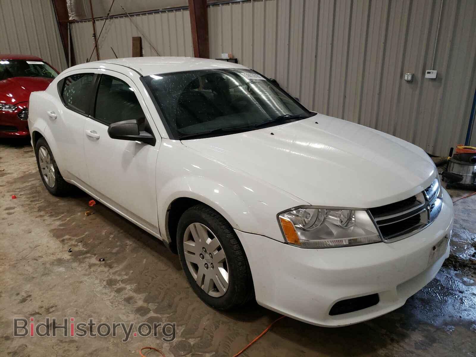 Photo 1C3CDZAB7CN293977 - DODGE AVENGER 2012
