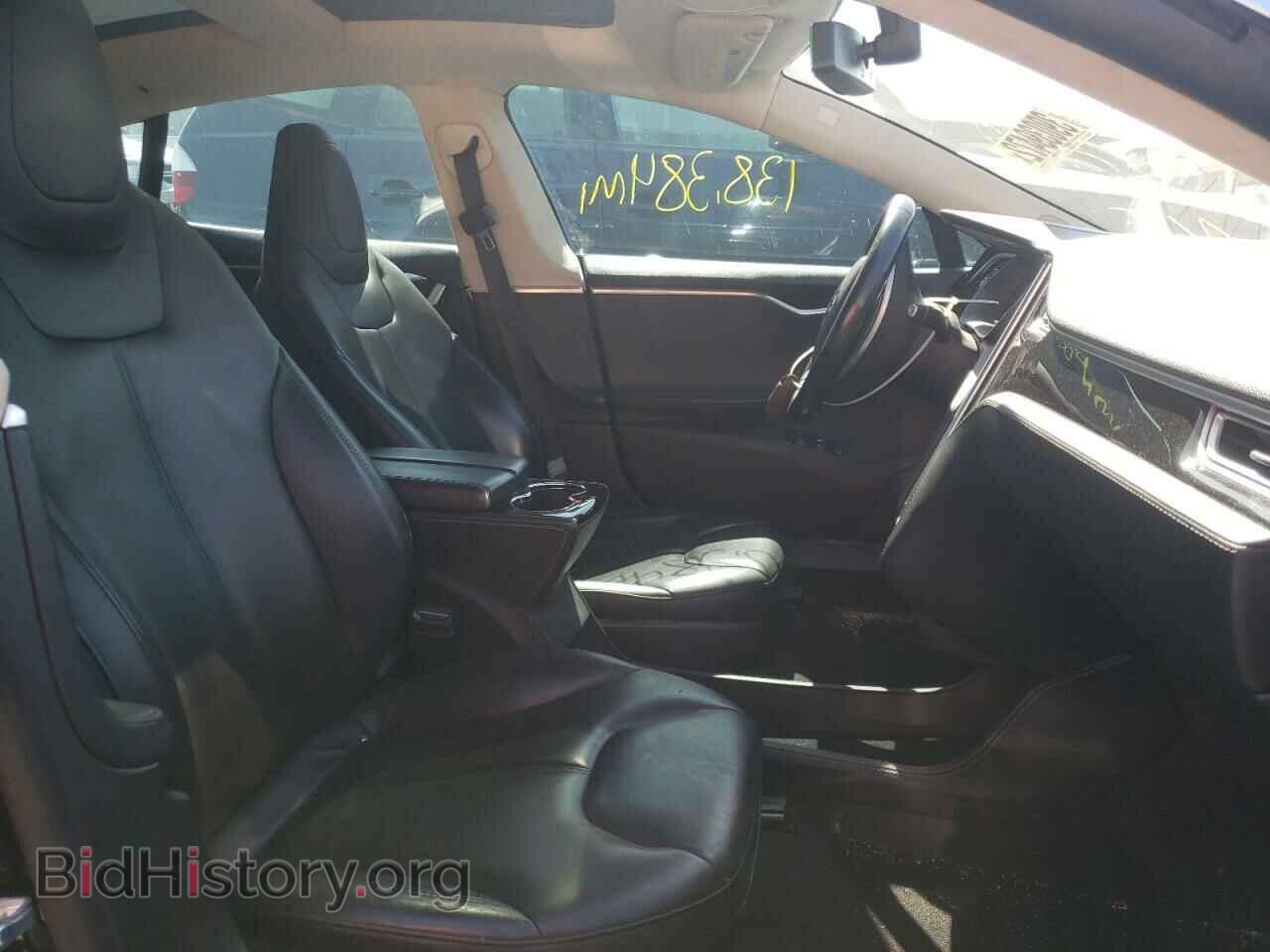 2014 TESLA MODEL S - VIN: 5YJSA1H19EFP50515 - Фото 5