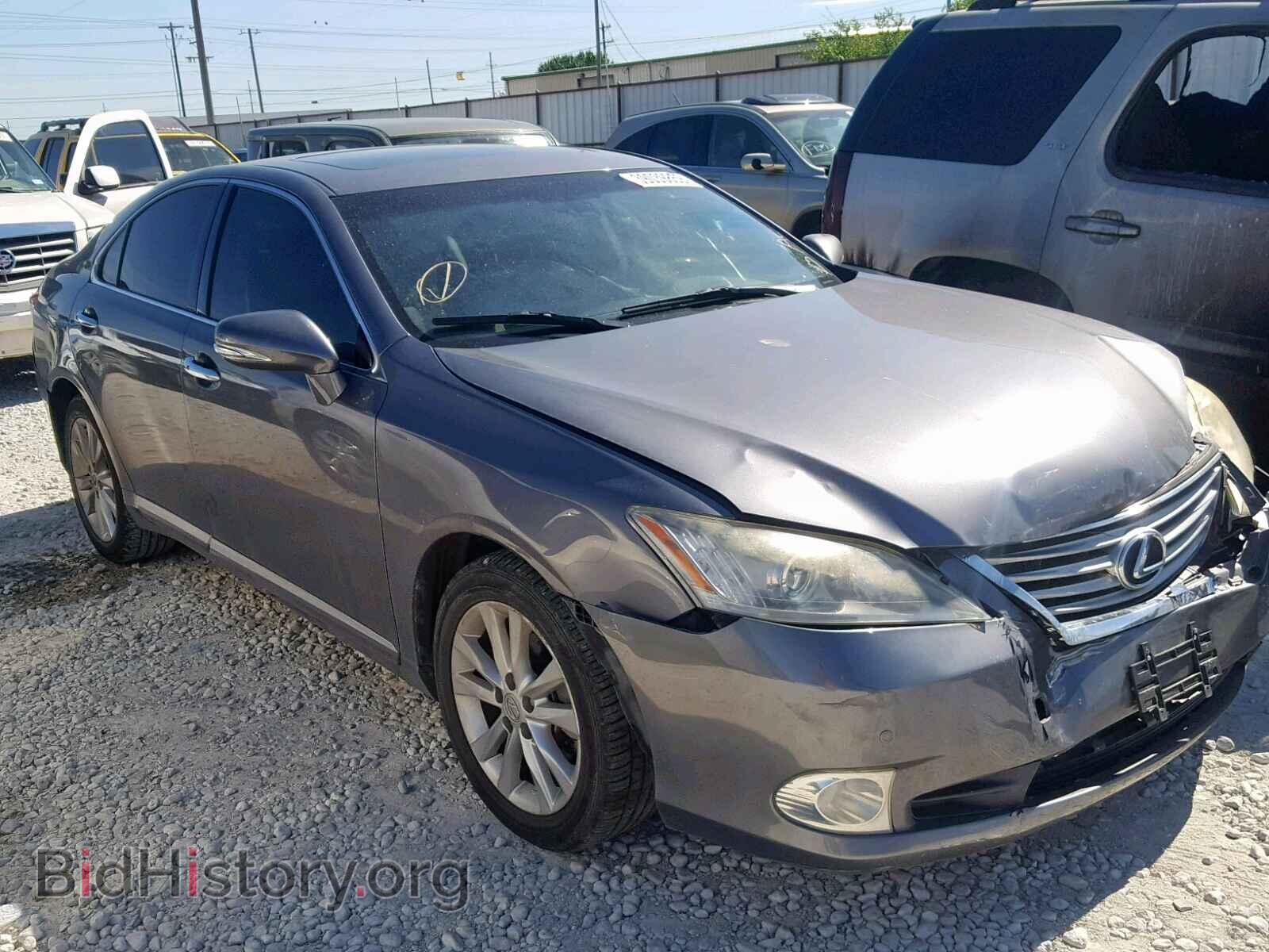 Photo JTHBK1EG2C2476076 - LEXUS ES350 2012