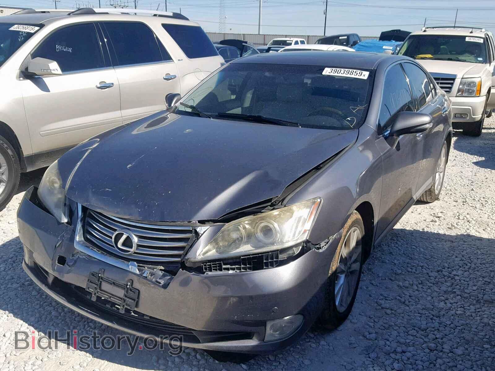 2012 LEXUS ES350 - VIN: JTHBK1EG2C2476076 - Фото 2