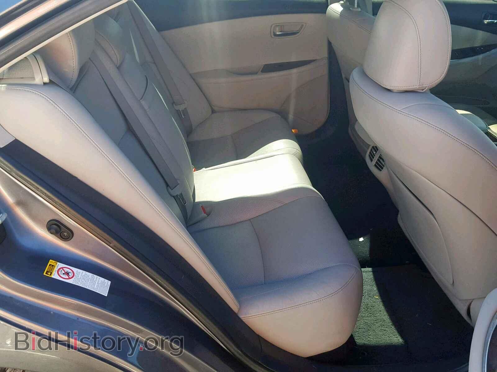 2012 LEXUS ES350 - VIN: JTHBK1EG2C2476076 - Фото 6