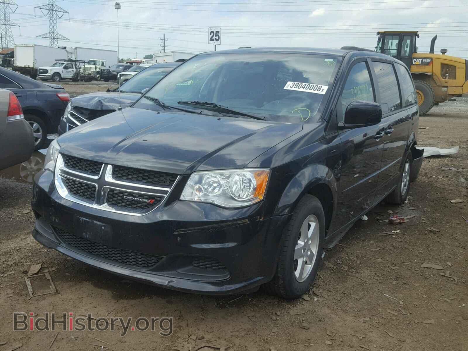 2012 DODGE CARAVAN - VIN: 2C4RDGCG5CR329378 - Фото 2
