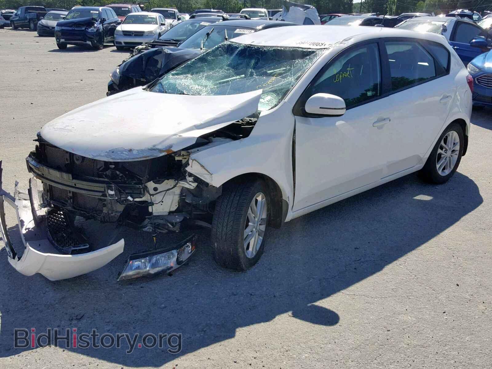 2012 KIA FORTE EX - VIN: KNAFU5A2XC5643956 - Фото 2