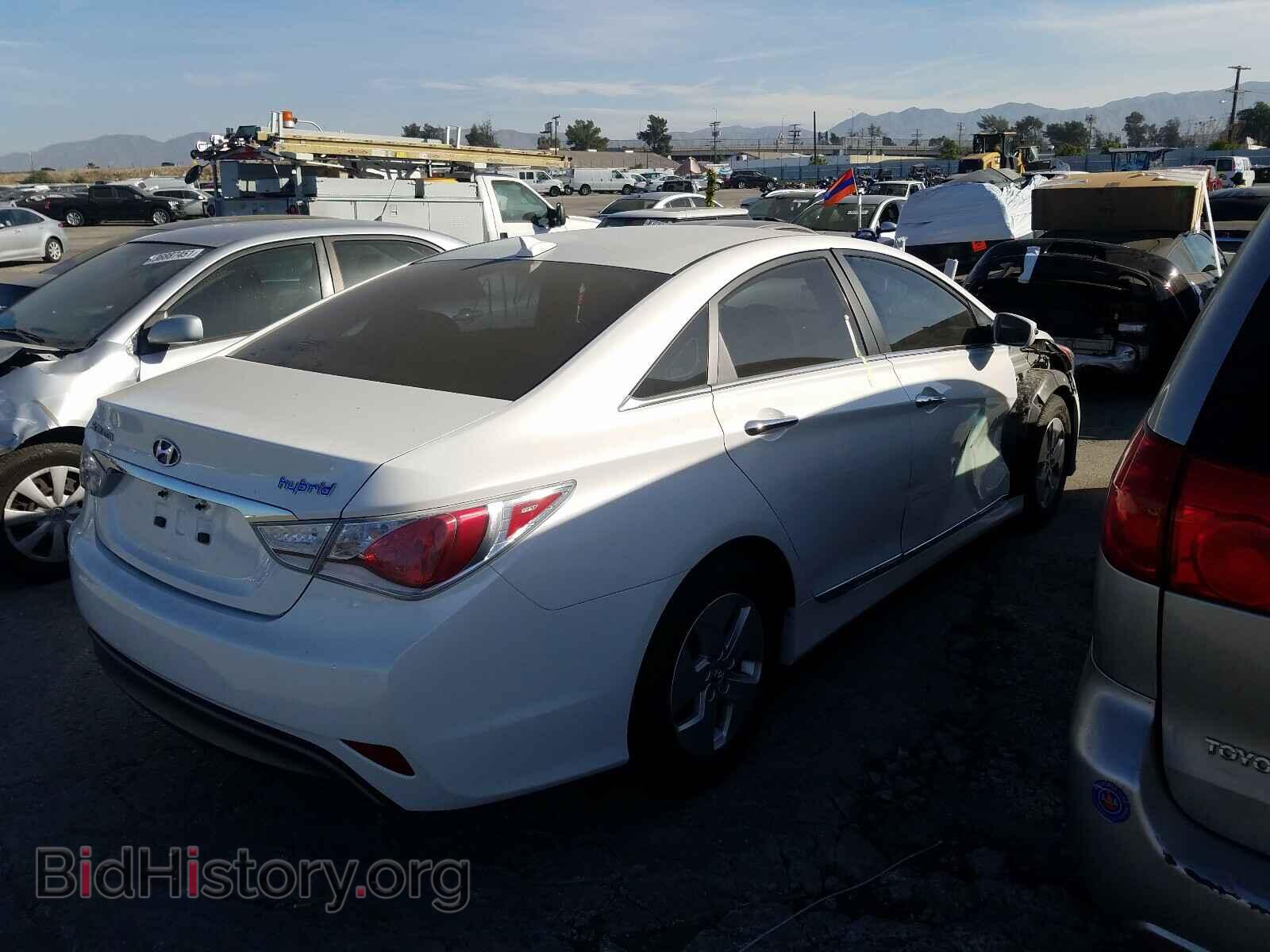 2012 HYUNDAI SONATA - VIN: KMHEC4A47CA021704 - Фото 4